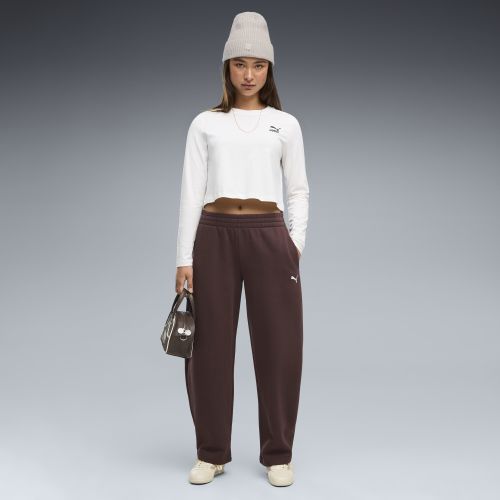 Pantalon décontracté barrel Essentials , Vêtements, Marron, S - PUMA - Modalova