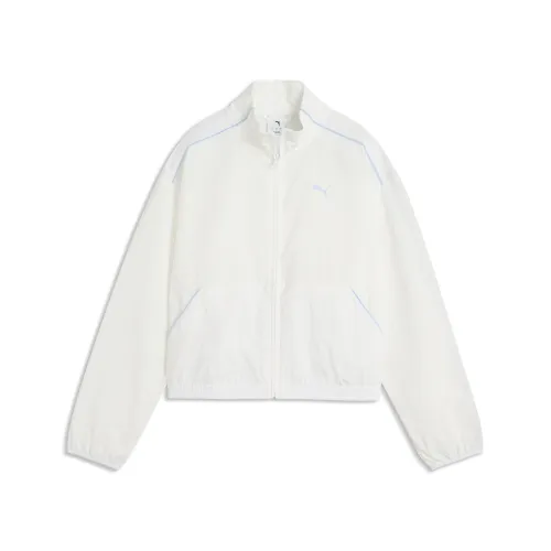Veste décontractée zippée Heritage , Vêtements, Blanc, XXS - PUMA - Modalova