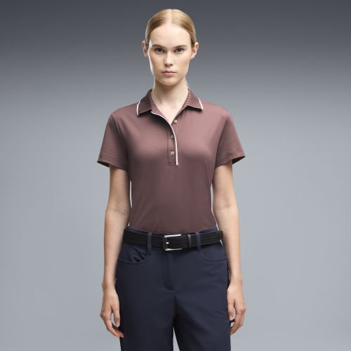 Polo de golf à manches courtes CLOUDSPUN Bridges , Vêtements, Marron, XXS - PUMA - Modalova