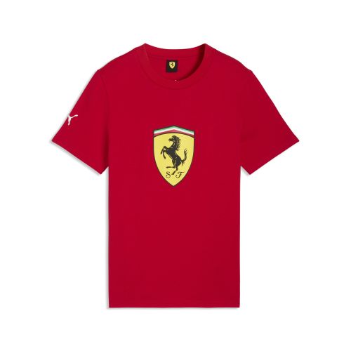 T-shirt à écusson coloré Scuderia Ferrari HP Enfant et Adolescent, Accessoires, Rouge, 15-16Y - PUMA - Modalova