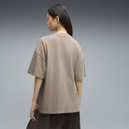 T-shirt oversize Essentials , Vêtements, Beige, S - PUMA - Modalova