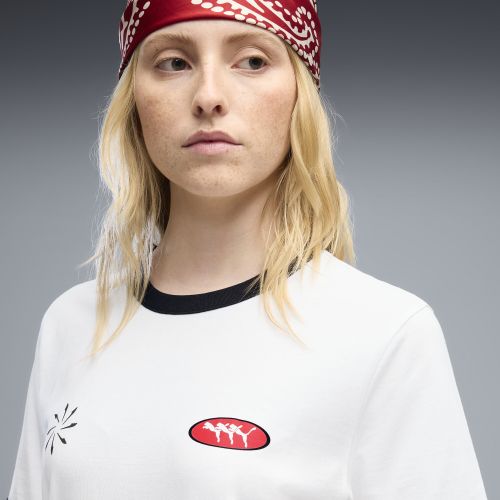 T-shirt Ringer FUTURE..ARCHIVE Unisexe, Vêtements, Blanc, XXS - PUMA - Modalova