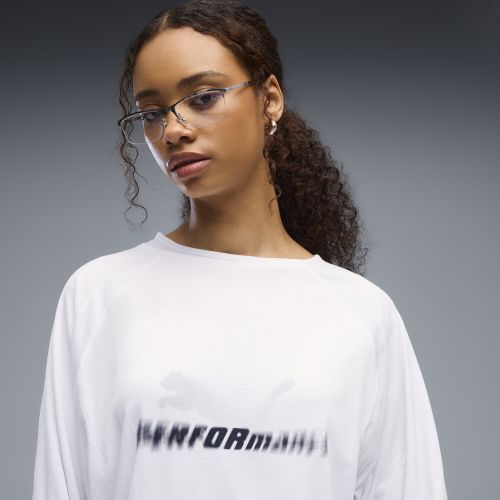 T-shirt manches longues CLRT Unisexe, Accessoires, Blanc, S - PUMA - Modalova