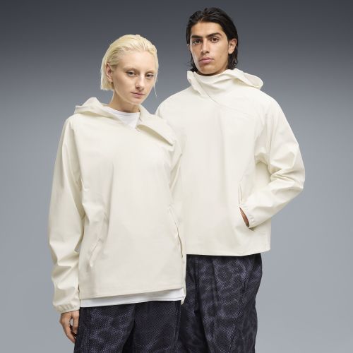 Veste de survêtement asymétrique décontractée à demi-zip CLRT Unisexe, Vêtements, Gris, XXS - PUMA - Modalova