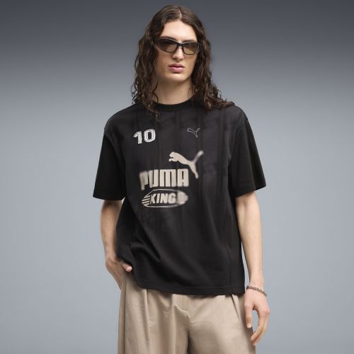 T-shirt décontracté à motif KING , Vêtements, Noir, S - PUMA - Modalova