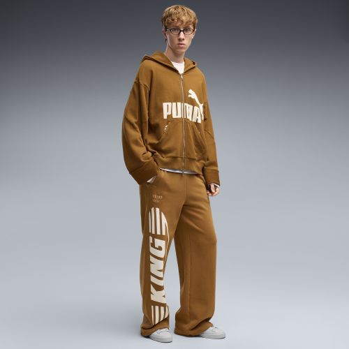 Pantalon de survêtement oversize KING , Vêtements, Marron, S - PUMA - Modalova