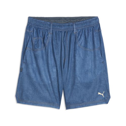 Short de basketball décontracté à motif 18 cm Art Class , Accessoires, Bleu, S - PUMA - Modalova
