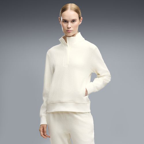 Veste de golf à demi-zip Boulder , Vêtements, Blanc, XXS - PUMA - Modalova