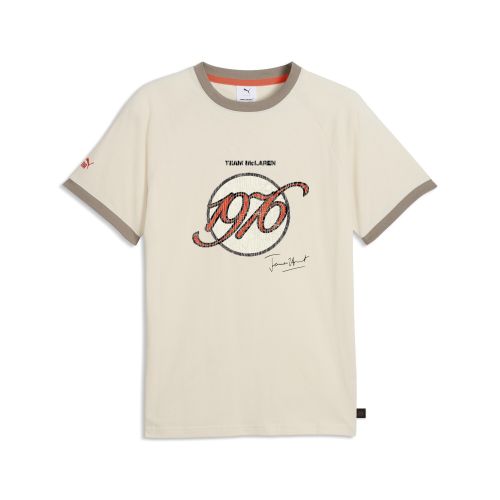 T-shirt à bords contrastants James Hunt McLAREN RACING Unisexe, Accessoires, Blanc, S - PUMA - Modalova
