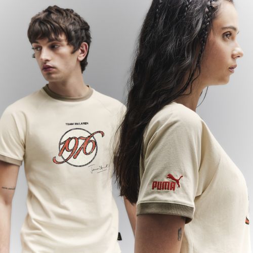 T-shirt à bords contrastants James Hunt McLAREN RACING Unisexe, Accessoires, Blanc, S - PUMA - Modalova