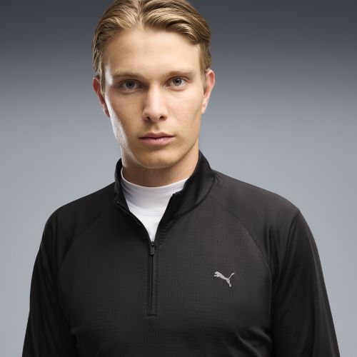 Veste de golf à 1/2 zip Pure Grid , Vêtements, Noir, M - PUMA - Modalova