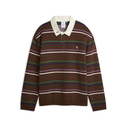 Polo de rugby décontracté en maille x LE PÈRE , Vêtements, Marron, S - PUMA - Modalova