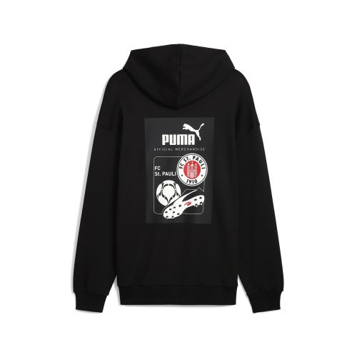 Hoodie à imprimés rétro FC St. Pauli , Accessoires, Noir, XXS - PUMA - Modalova
