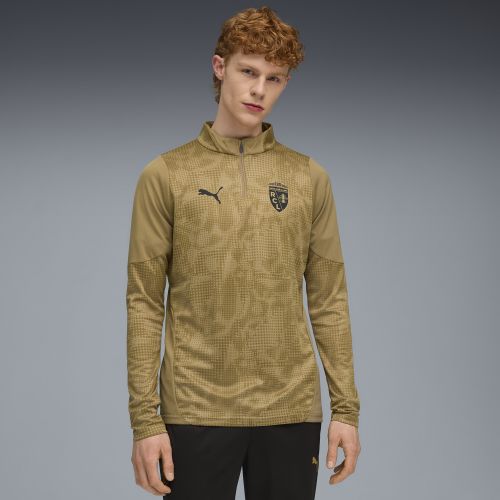 Haut d'entraînement à col zippé RC Lens , Accessoires, Beige, 3XL - PUMA - Modalova