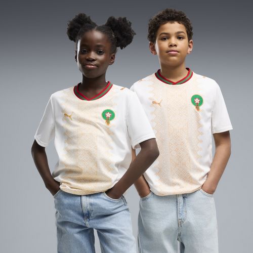 Maillot Away Maroc Enfant et Adolescent, Accessoires, Blanc, 15-16Y - PUMA - Modalova