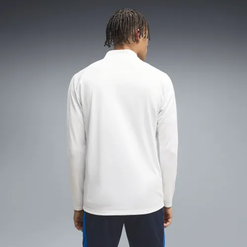 Haut d’entraînement à 1/4 zip Olympique de Marseille , Accessoires, Blanc, S - PUMA - Modalova