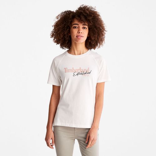 T-shirt À Manches Raglan Et Logo En , Taille S - Timberland - Modalova