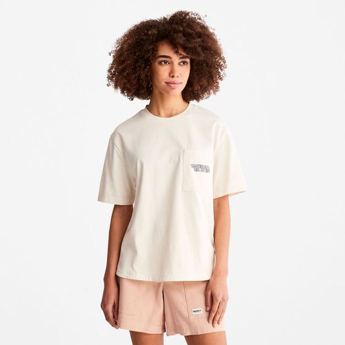 T-shirt À Poche Timberchill En Blanc Blanc, Taille L - Timberland - Modalova