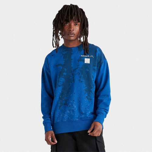 Sweatshirt À Motif Arbre Abstrait X A-cold-wall* En Bleu Bleu Unisex, Taille L - Timberland - Modalova