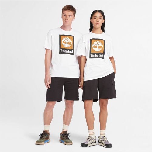 T-shirt À Logo En Relief Unisexe En /noir Unisex, Taille 3XL - Timberland - Modalova