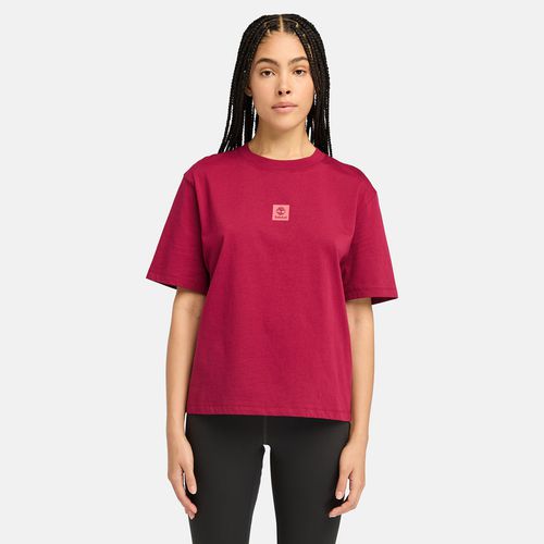 T-shirt À Logo Et Manches Courtes Stack En Rouge Rouge, Taille 3XL - Timberland - Modalova