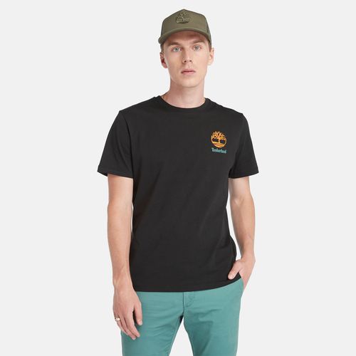 T-shirt À Motif Dans Le Dos En Noir Noir, Taille 3XL - Timberland - Modalova