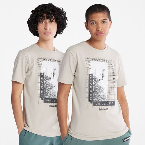 T-shirt Épais Unisexe Avec Motif Sur Le Devant En Clair Unisex, Taille XS - Timberland - Modalova