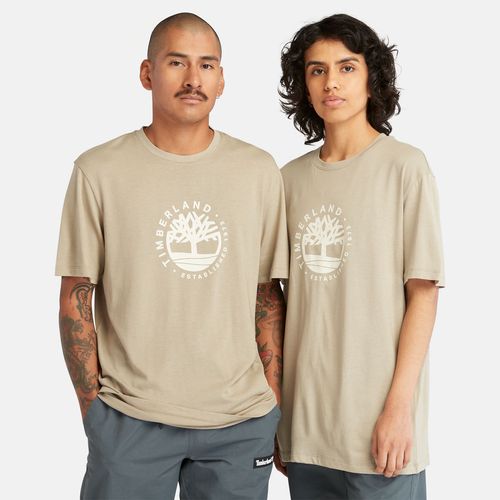T-shirt Refibra À Logo Graphique Unisexe En Clair Clair Unisex, Taille XS - Timberland - Modalova