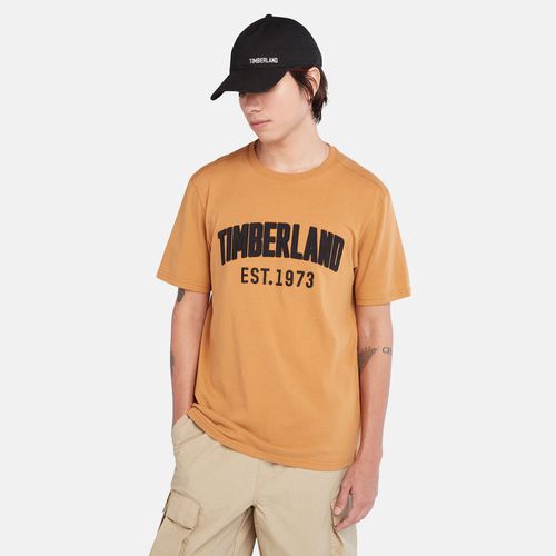 T-shirt Modern Wash Brand Carrier En Orange Orange, Taille M - Timberland - Modalova