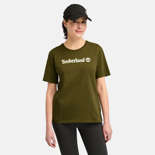 T-shirt À Manches Courtes Northwood En Vert Olive Foncé Vert, Taille 3XL - Timberland - Modalova