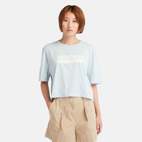 T-shirt Décontracté À Logo En Bleu Clair Bleu Clair, Taille XL - Timberland - Modalova