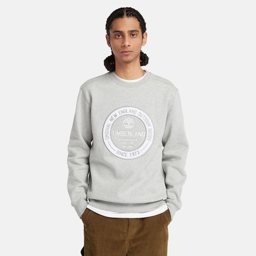 Sweat-shirt À Col Rond Elevated Brand Carrier En Gris Gris, Taille S - Timberland - Modalova