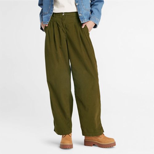 Pantalon En Velours Milleraies En Vert Vert, Taille 23 - Timberland - Modalova
