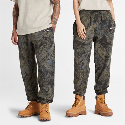 Pantalon De Survêtement À Imprimé Montagnes Unisexe En Camouflage Camouflage Unisex, Taille 3XL - Timberland - Modalova