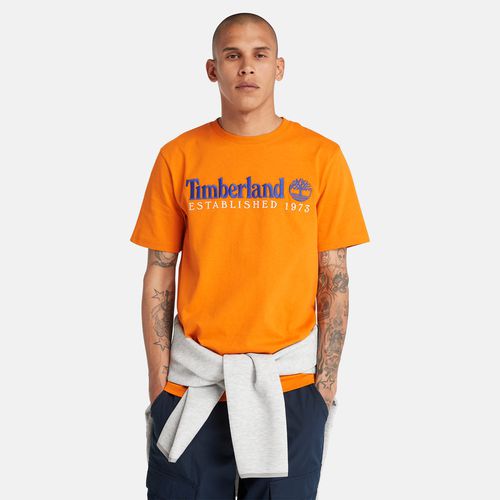 T-shirt À Col Rond Est. 1973 En , Taille 3XL - Timberland - Modalova