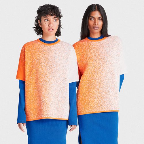 T-shirt En Tricot Surjet Simple Future73 X Suzanne Oude Hengel En Orange Orange, Taille L - Timberland - Modalova