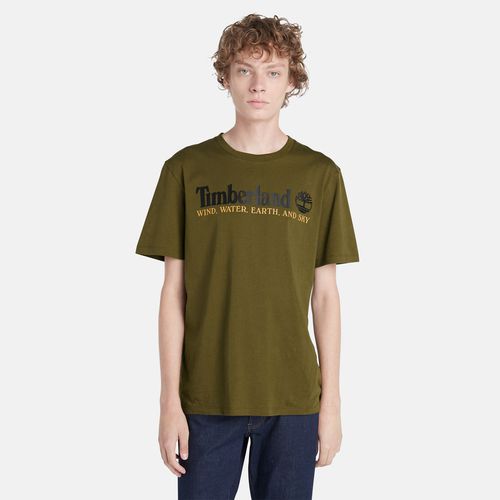T-shirt Wind, Water, Earth And Sky En , Taille L - Timberland - Modalova