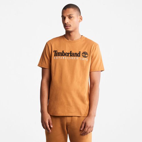 T-shirt À Logo Outdoor Heritage En Orange Orange, Taille L - Timberland - Modalova