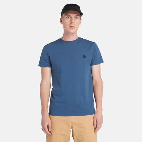 T-shirt À Col Rond Dunstan River En Bleu Marine Bleu Marine, Taille L - Timberland - Modalova