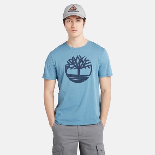 T-shirt À Logo Arbre Kennebec River En , Taille S - Timberland - Modalova