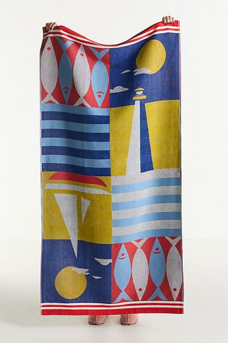 Serviette de plage imprimée chez Anthropologie - Celandine - Modalova
