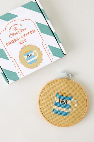 Kit de point de croix en chez Anthropologie - Cotton Clara - Modalova