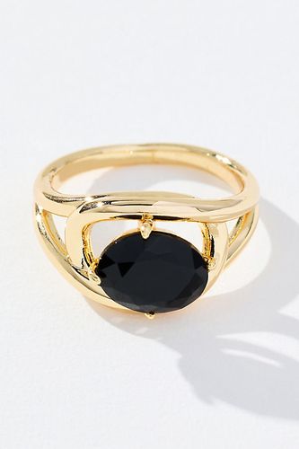 Grande bague cocktail en pierre par en taille: Uk 11 - By Anthropologie - Modalova