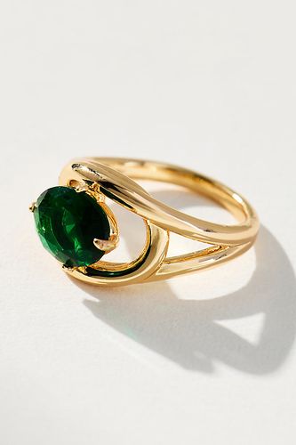 Grande bague cocktail en pierre par en taille: Uk 11 - By Anthropologie - Modalova