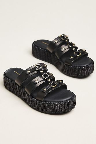 Sandales Gladiateur à Glissière en Cuir en taille: 37 - By Anthropologie - Modalova