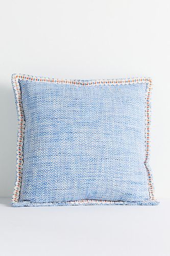 Coussin d'intérieur/extérieur tissé Bermuda à bord embelli taille: 18" sq chez - Anthropologie - Modalova