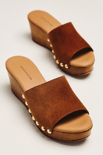 Talons à plateforme en bois en Brown taille: 37 - By Anthropologie - Modalova