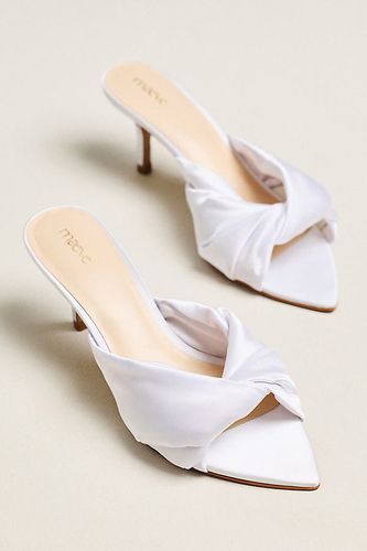 Talons mules enveloppés en satin en taille: 41 chez Anthropologie - Maeve - Modalova