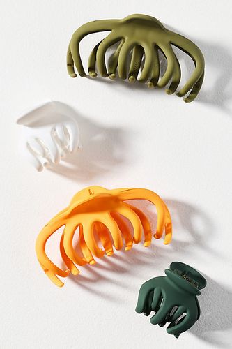 Pinces à cheveux pieuvre, ensemble de 4 par en - By Anthropologie - Modalova