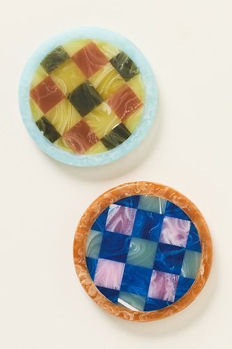 Sous-verres en résine à pois, ensemble de 2 en taille: S chez - Anthropologie - Modalova